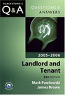 Questions  Answers Landlord and Tenant 20052006