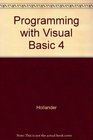 Programming with Visual Basic 4