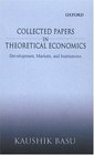 Collected Papers in Theoretical Economics Volume I Development Markets and Institutions