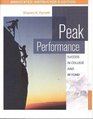 Peak Performance Success in College and Beyond