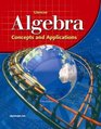 Glencoe Algebra Concepts and Applications Student Edition