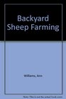 Backyard Sheep Farming