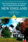Annual Directory of American and Canadian Bed and Breakfasts 2000  New England Includes Eastern Canada