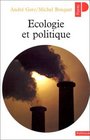 Ecologie Et Politique