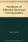 Handbook of Effective Technical Communications
