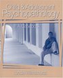Child and Adolescent Psychopathology  A Casebook