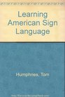 Learning American Sign Language