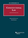 Constitutional Law 2017 Supplement