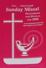 St Joseph Sunday Missal and Hymnal for 2000