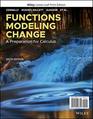 Functions Modeling Change A Preparation for Calculus