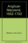 Anglican Maryland 16921792