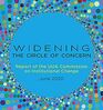 Widening the Circle of Concern Report of the UUA Commission on Institutional Change June 2020