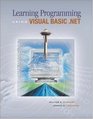 Learning Programming Using Visual Basic NET w/ 5CD VB NET 2003 software