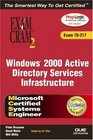 MCSE Windows 2000 Active Directory Services Infrastructure Exam Cram 2
