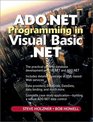 ADONET Programming in Visual Basic NET Second Edition