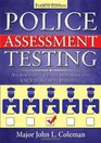 Police Assessment Testing An Assessment Center Handbook for Law Enforcement Personnel