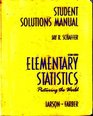 Elementary Statistics Picturing the World  Student Solutions Manual