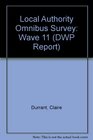 Local Authority Omnibus Survey Wave 11