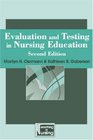 Evaluation And Testing in Nursing Education