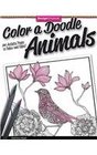 Color a Doodle Animals Art Activity Pages to Relax and Enjoy