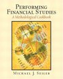 Performing Financial Studies A Methodological Cookbook