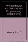 Microcomputer architecture and programming The 68000 family