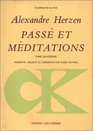 Pass et mditations tome 4