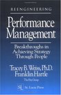 Reengineering Performance Management Breakthroughs in Achieving Strategy Through People
