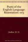 Portable Poets of the English Language Restoration and Augustan 2
