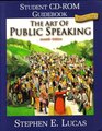 The art of public speaking Student CDROM guide book version 20  Stephen E Lucas