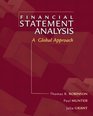 Financial Statement Analysis  A Global Perspective