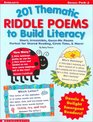 201 Thematic Riddle Poems to Build Literacy
