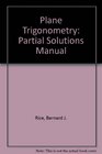 Plane Trigonometry Partial Solutions Manual