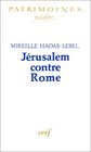 Jerusalem contre Rome