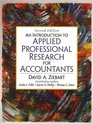 Introduction to Applied Professional Research for Accountants