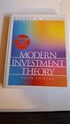 Modern Investment Theory