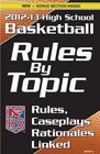 NFHS 2012 High School Football Rules by Topic