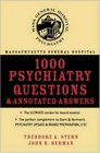 Massachusetts General Hospital 1000 Psychiatry Questions  Annotated Answers
