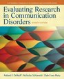 Evaluating Research in Communication Disorders