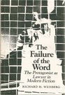 Failure of the Word The Protagonist As Lawyer in Modern Fiction