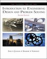 Introduction To Engineering Design and Problem Solving