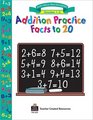 Addition Practice Facts to 20