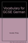 Vocabulary for GCSE German