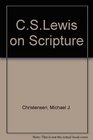 CSLewis on Scripture