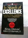 In Search of Excellence Lessons from America's BestRun Companies