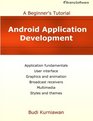 Android Application Development A Tutorial