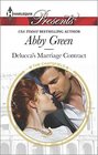 Delucca's Marriage Contract (Chatsfield, Bk 10) (Harlequin Presents, No 3305)