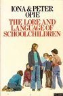 The Lore and Language of Schoolchildren