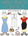 Vintage Fashion Collection An Adult Coloring Room