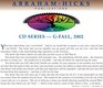 Abraham-Hicks G-Series Cd's - G-Series Fall, 2002 SYour Well-Being is Natural